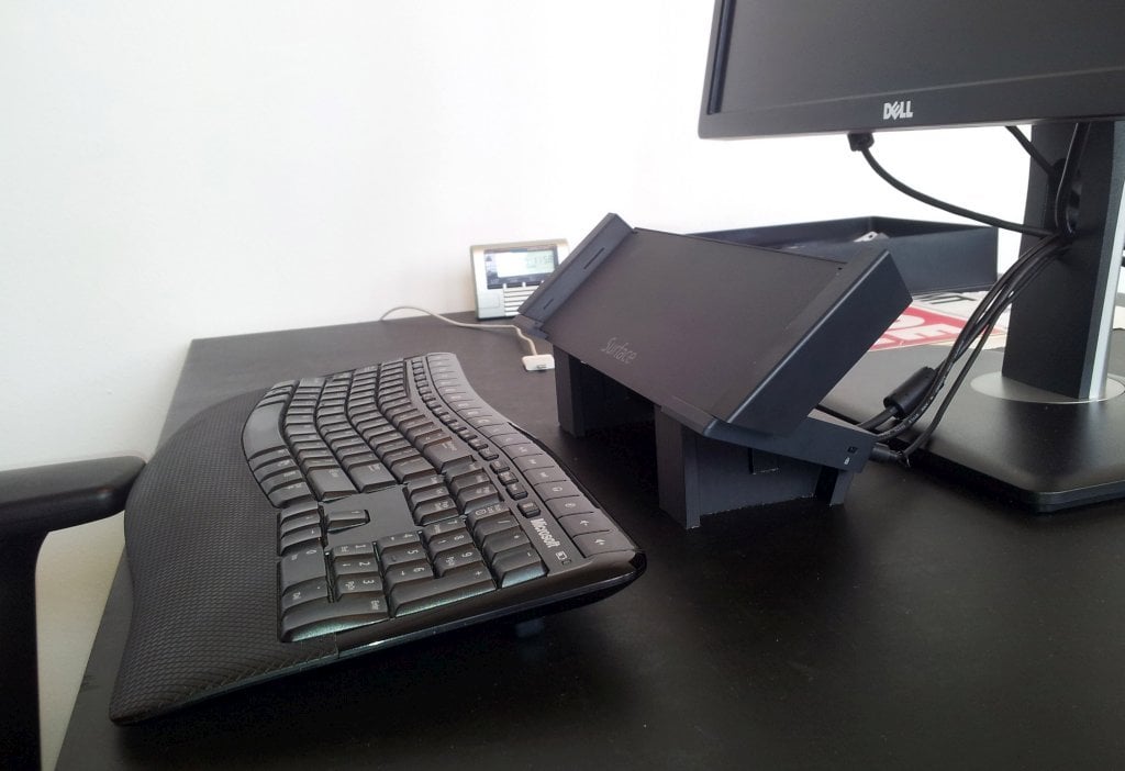 Base ergonomique Microsoft Surface et support de station d&#39;accueil