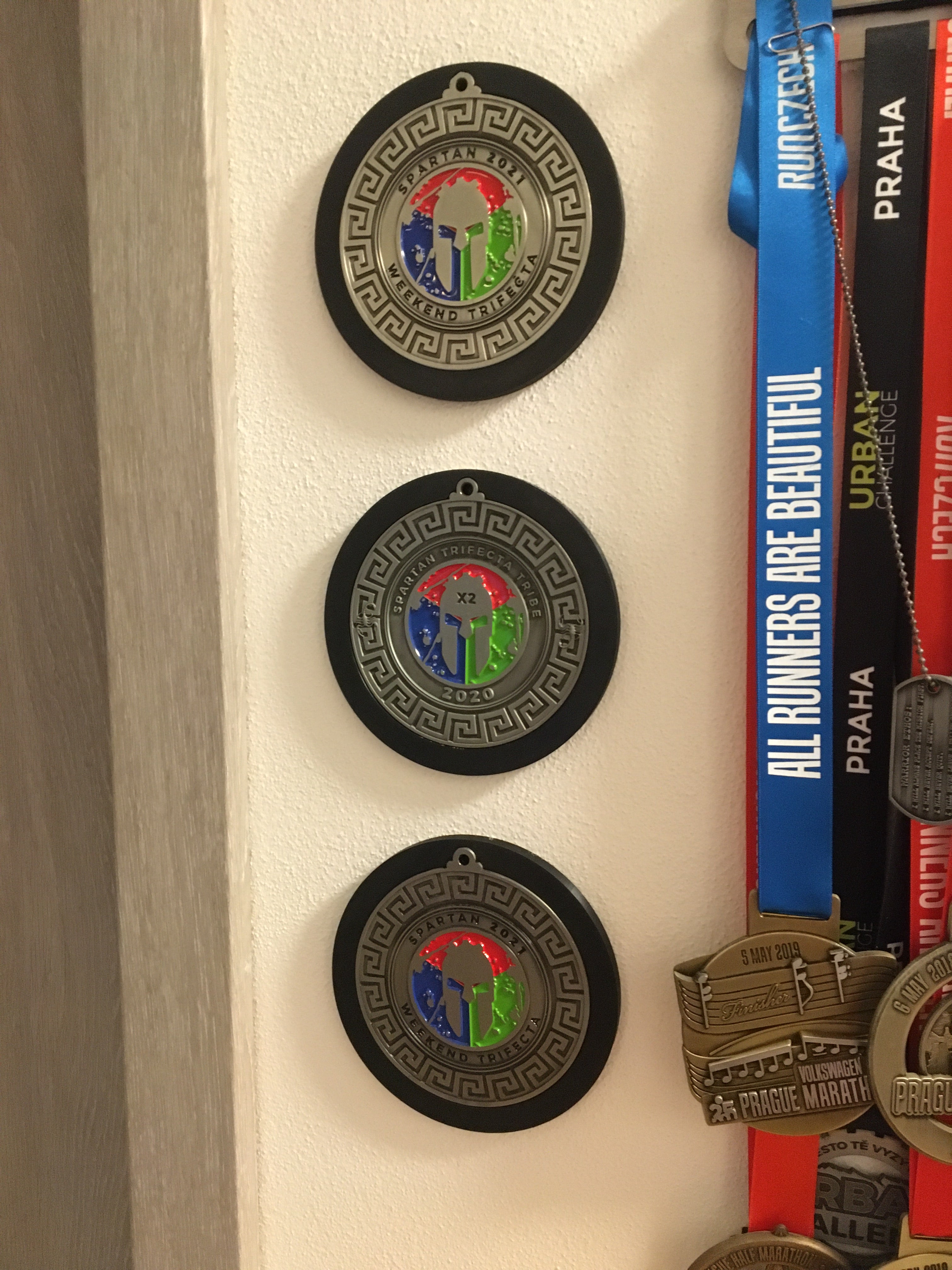 Porte-medaille Spartan Race