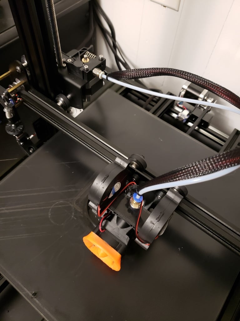Support de mise à niveau pour Geeetech A10/A30 : Hotend E3D V6 et support de ventilateur double 5015