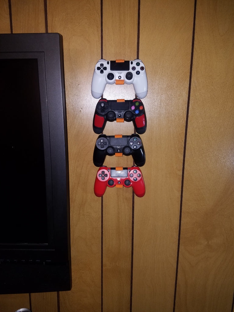 ps4clipMod - Support mural pour manette PS4