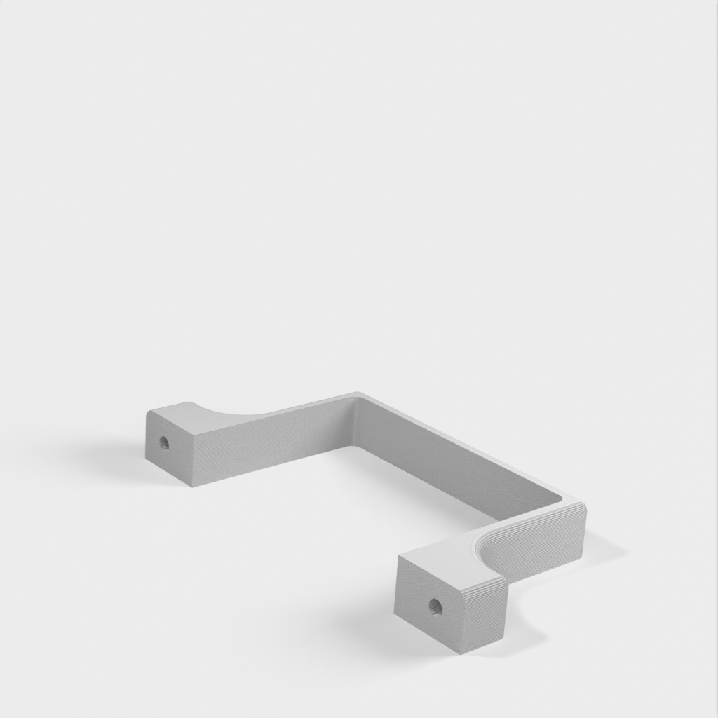 Montage sous table pour alimentation pour table assis/debout Ikea Bekant