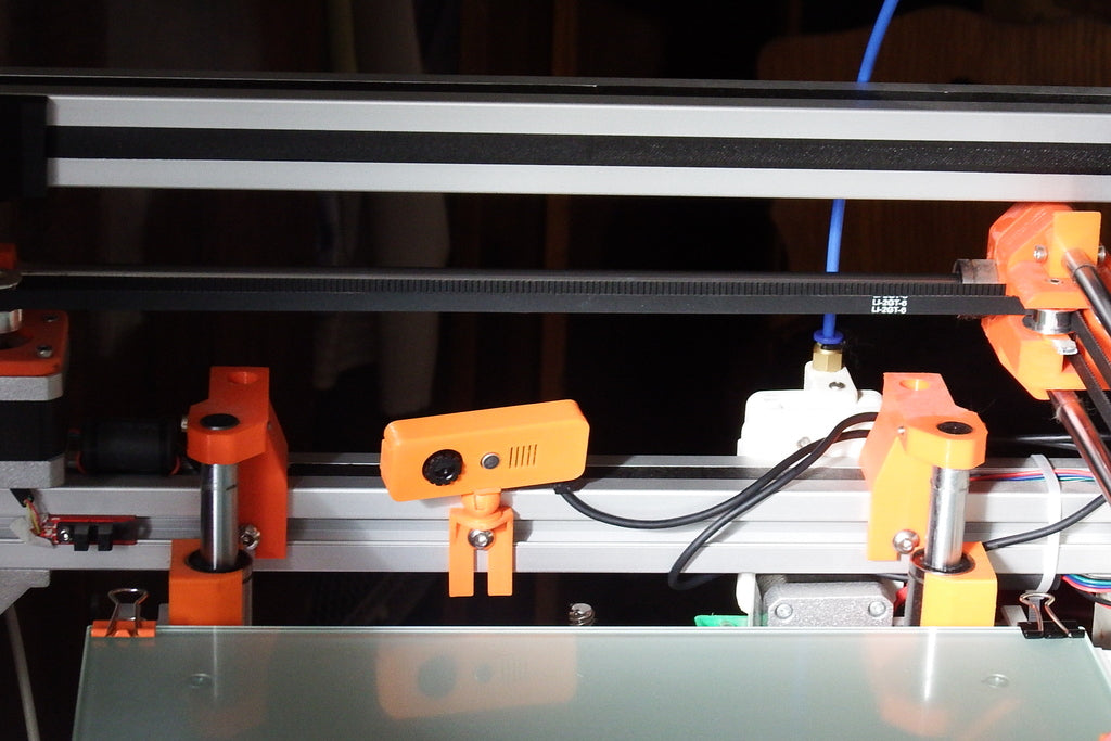 HyperCube Evolution : Logitech c270 Webcam Mount for 30x30 machine profile