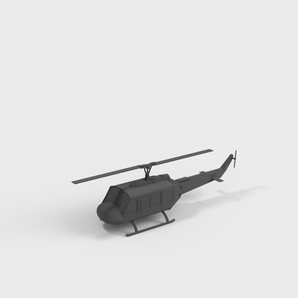 Hélicoptère Bell UH-1 Huey pour plateau de jeu
