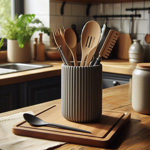 Support à ustensiles de cuisine et couverts Ribbet