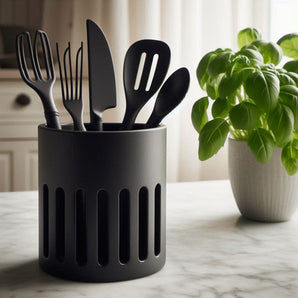 Support moderne et spacieux pour ustensiles de cuisine