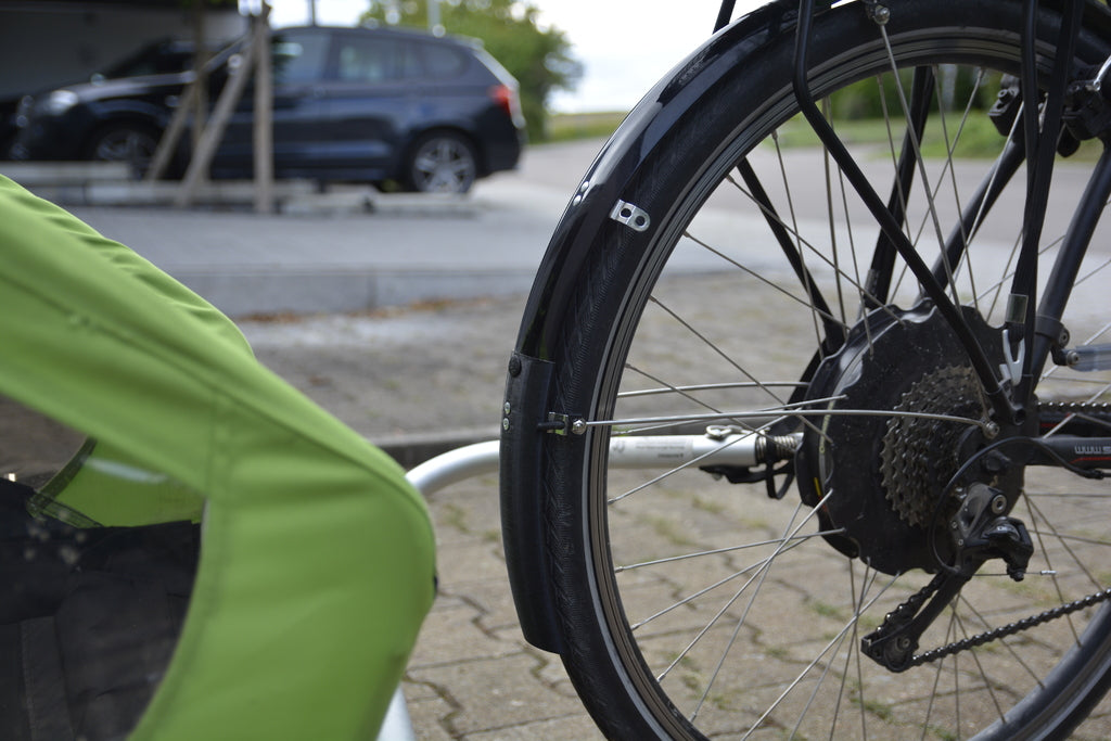 SKS Germany Extension de garde-boue de vélo 45 mm pour la protection des remorques de vélo