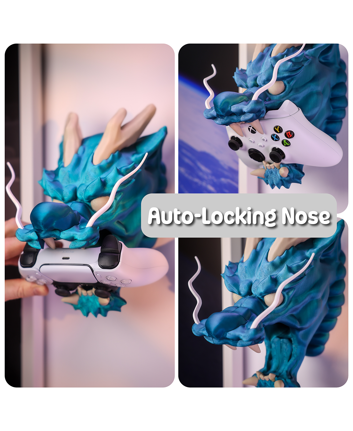 Support de manette Dragon pour manettes de jeu