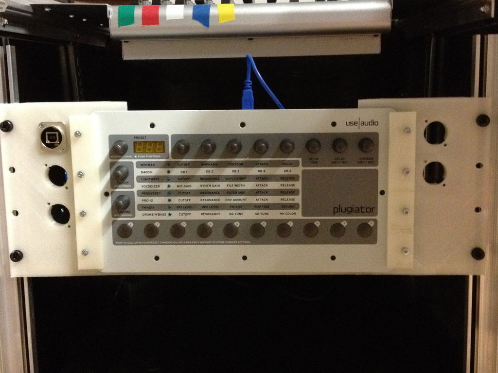 Montage en rack 19 pouces pour Use Audio Plugiator