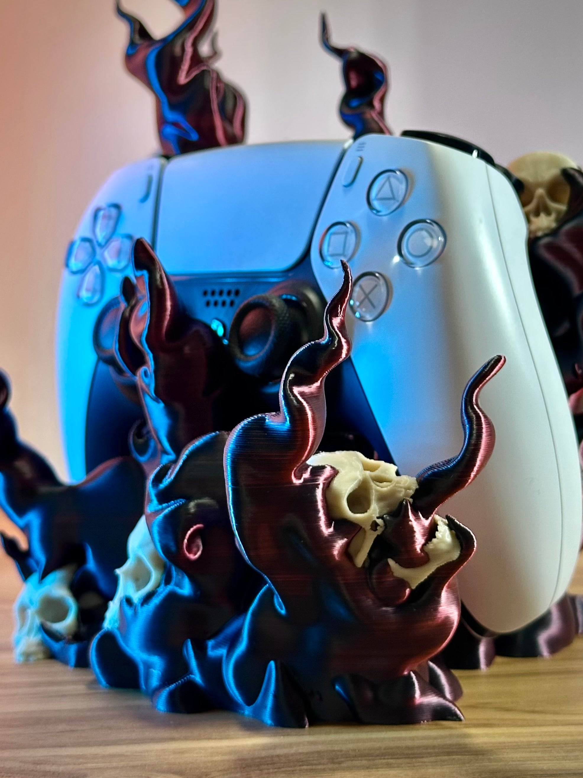 Support de manette Crâne pour PS5 Xbox Switch