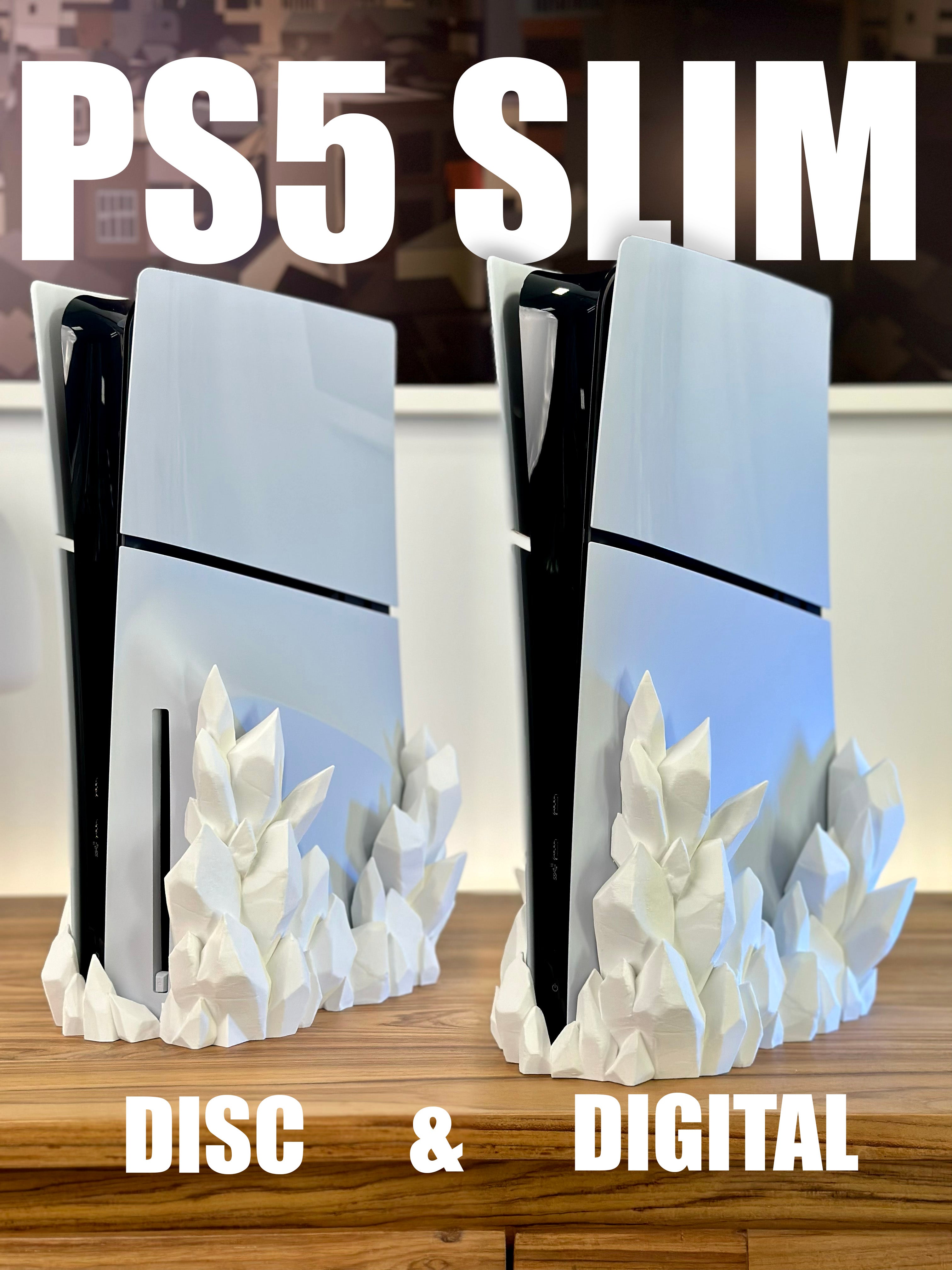 Support en cristal pour PS5 Slim Digital et Disc