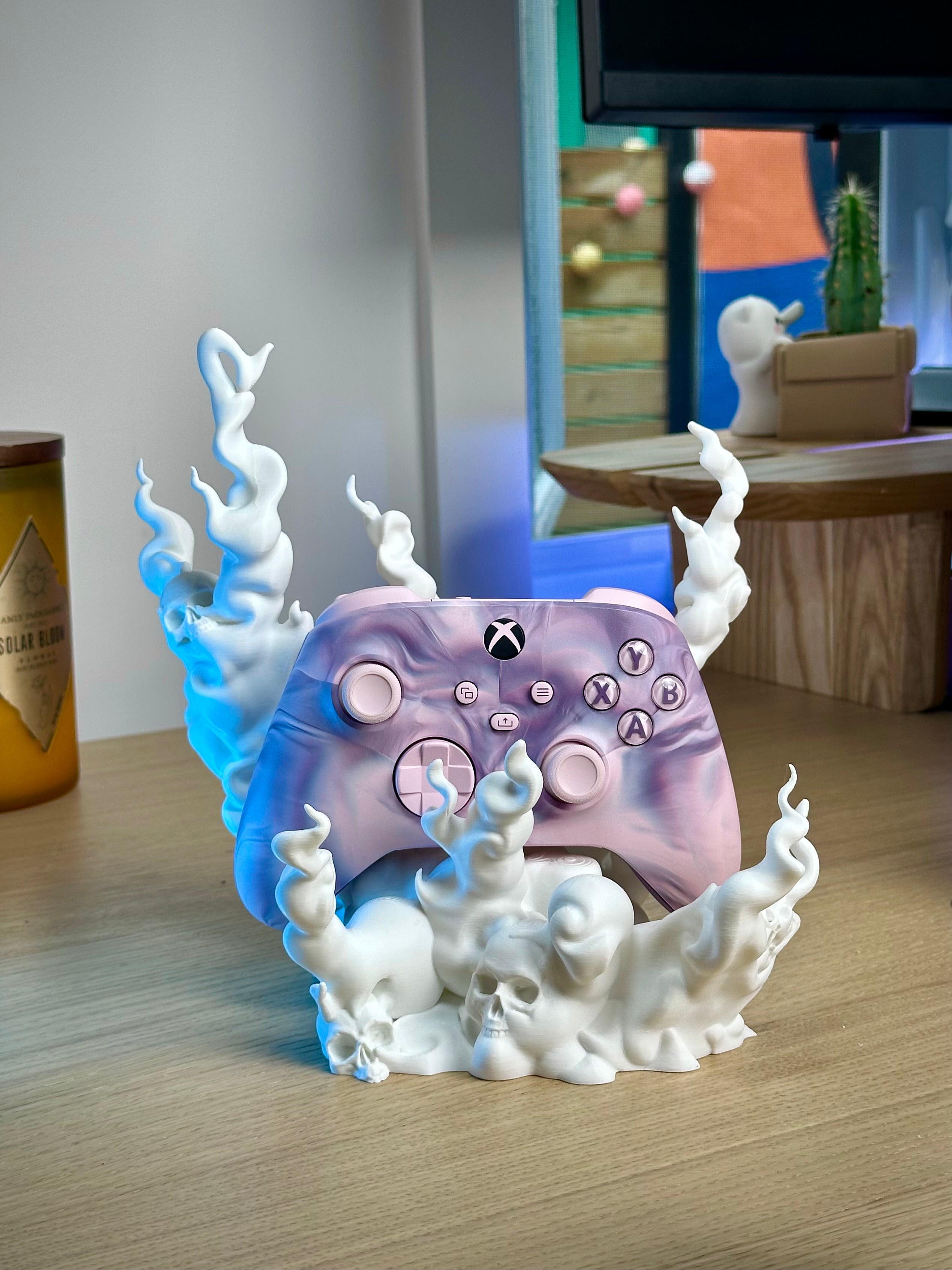 Support de manette Crâne pour PS5 Xbox Switch