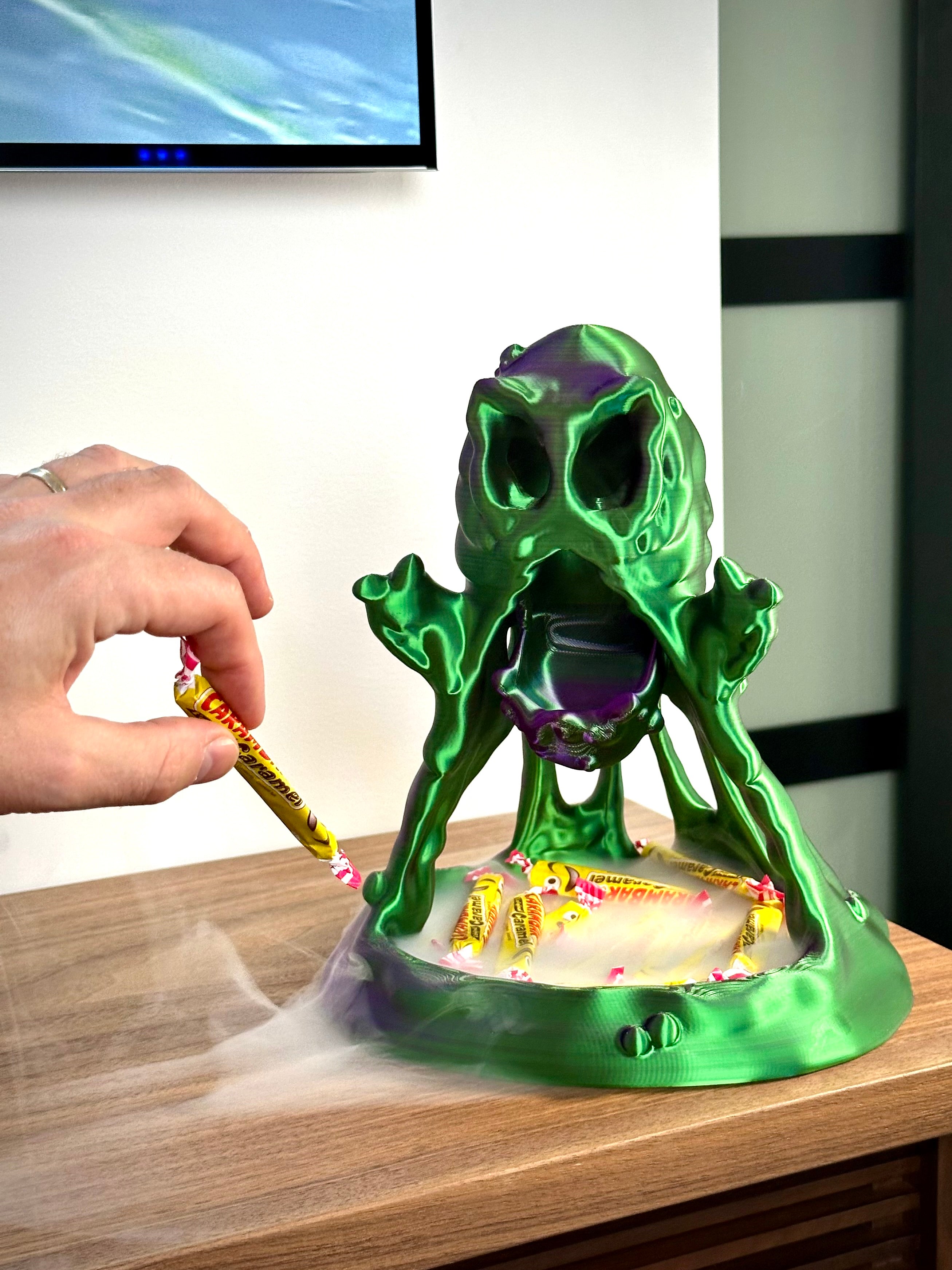 Bol pour monstre de slime pour bonbons et rangement