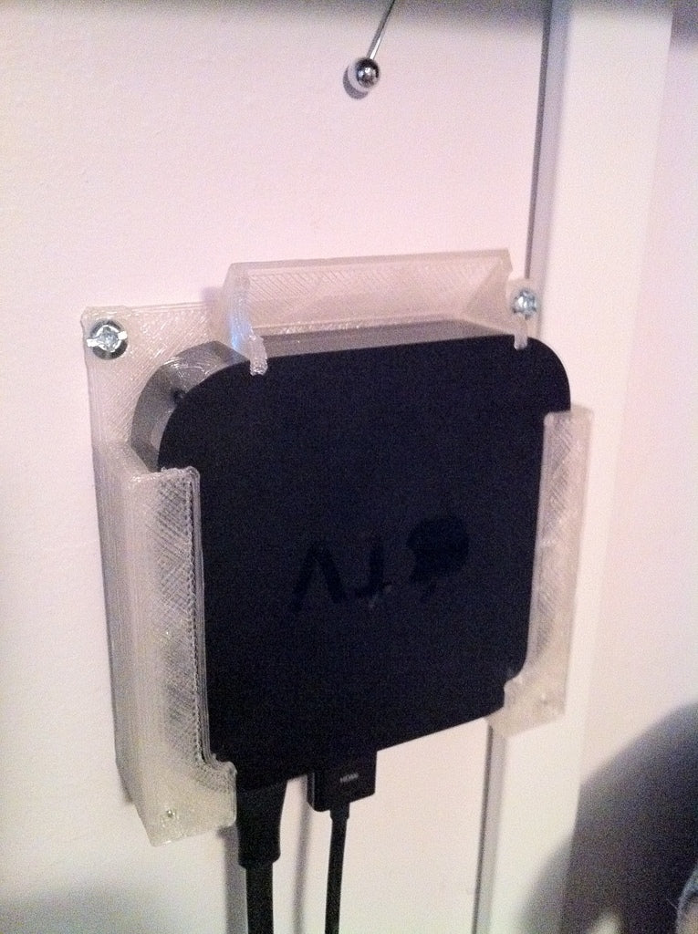 Réflecteur pour Apple TV 2/3 pour fixation murale verticale