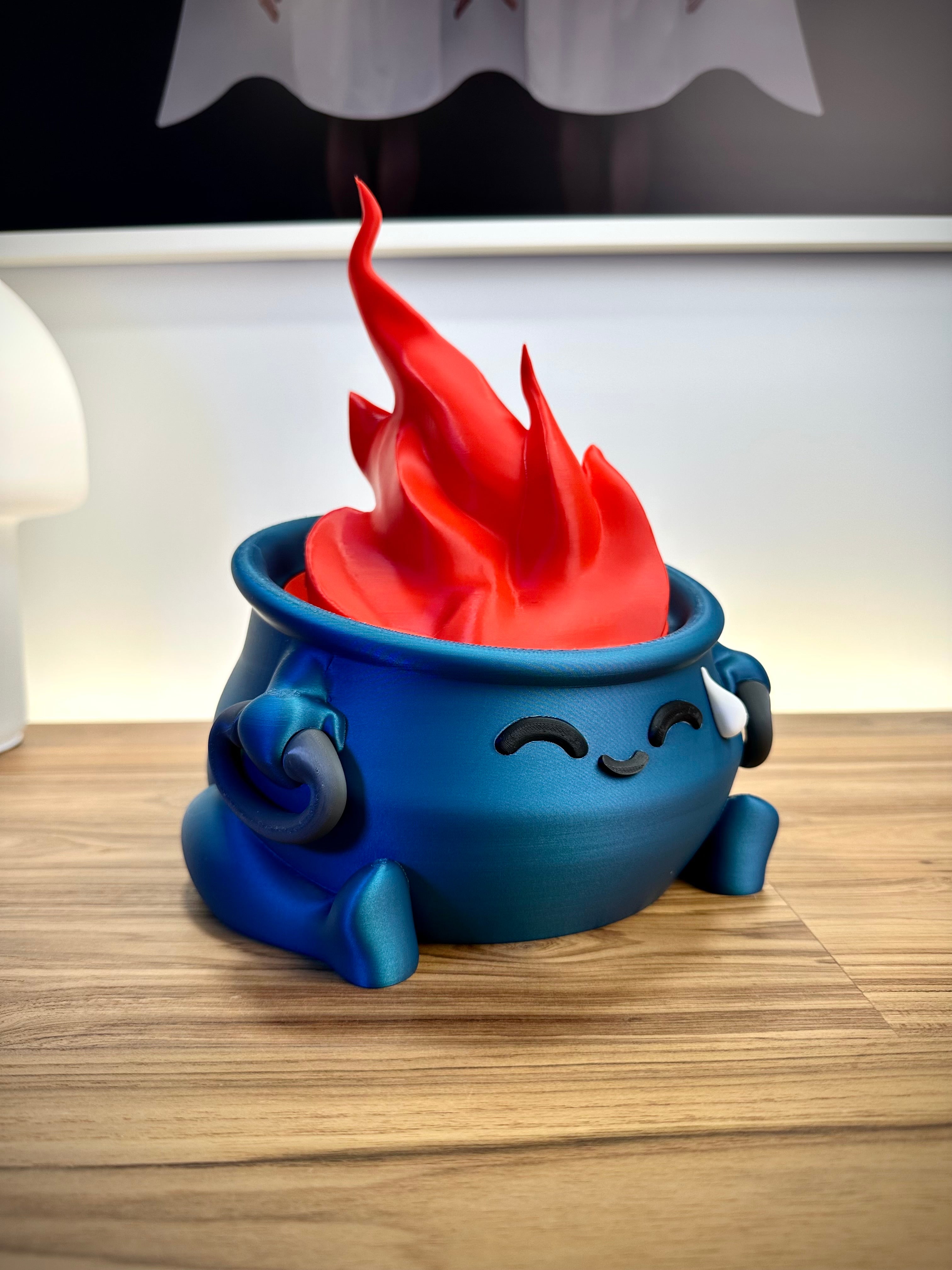 Pot à bonbons d'Halloween amusant et mignon