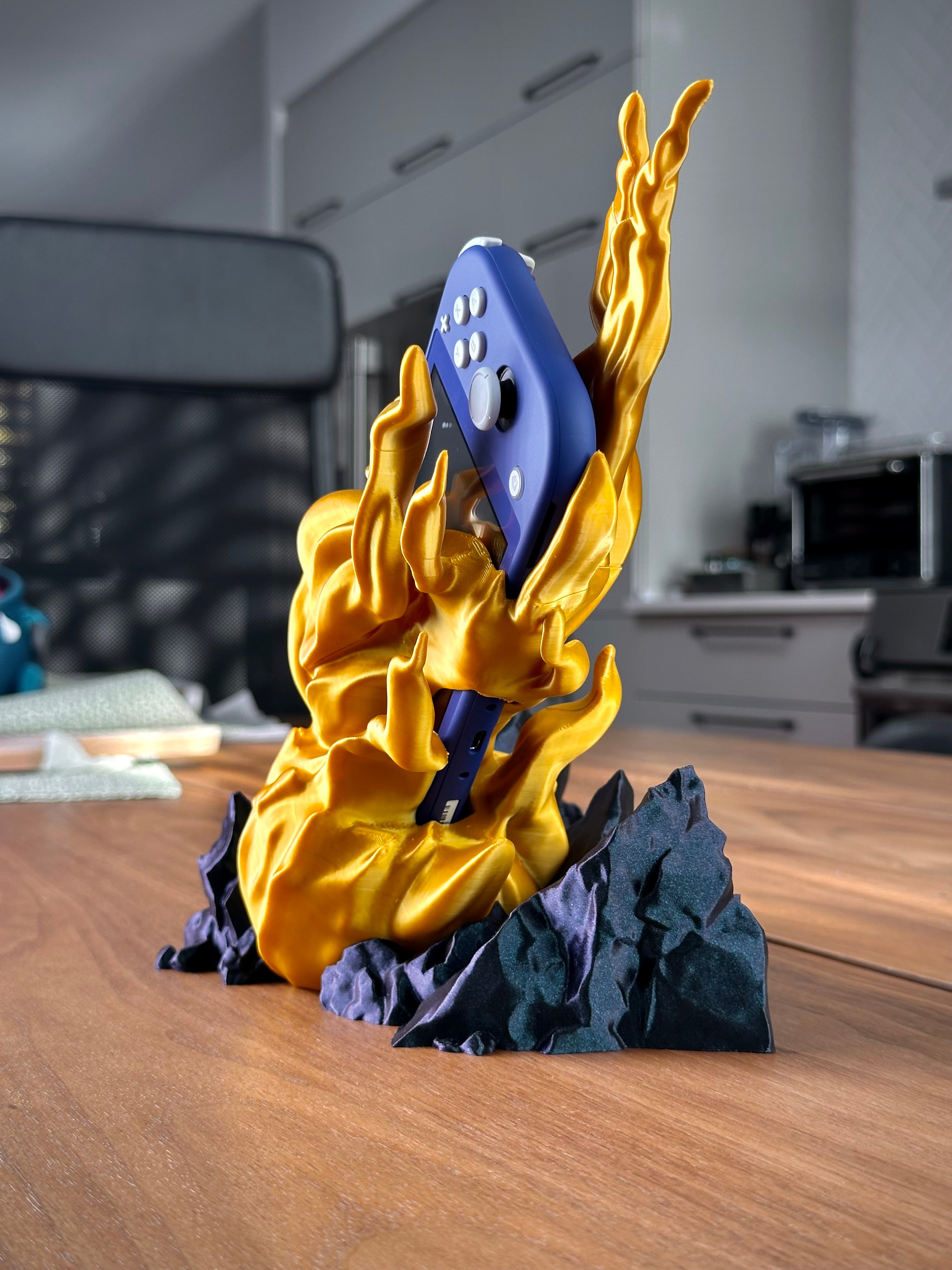 Station de charge Nintendo Switch Lite Design Boule de feu