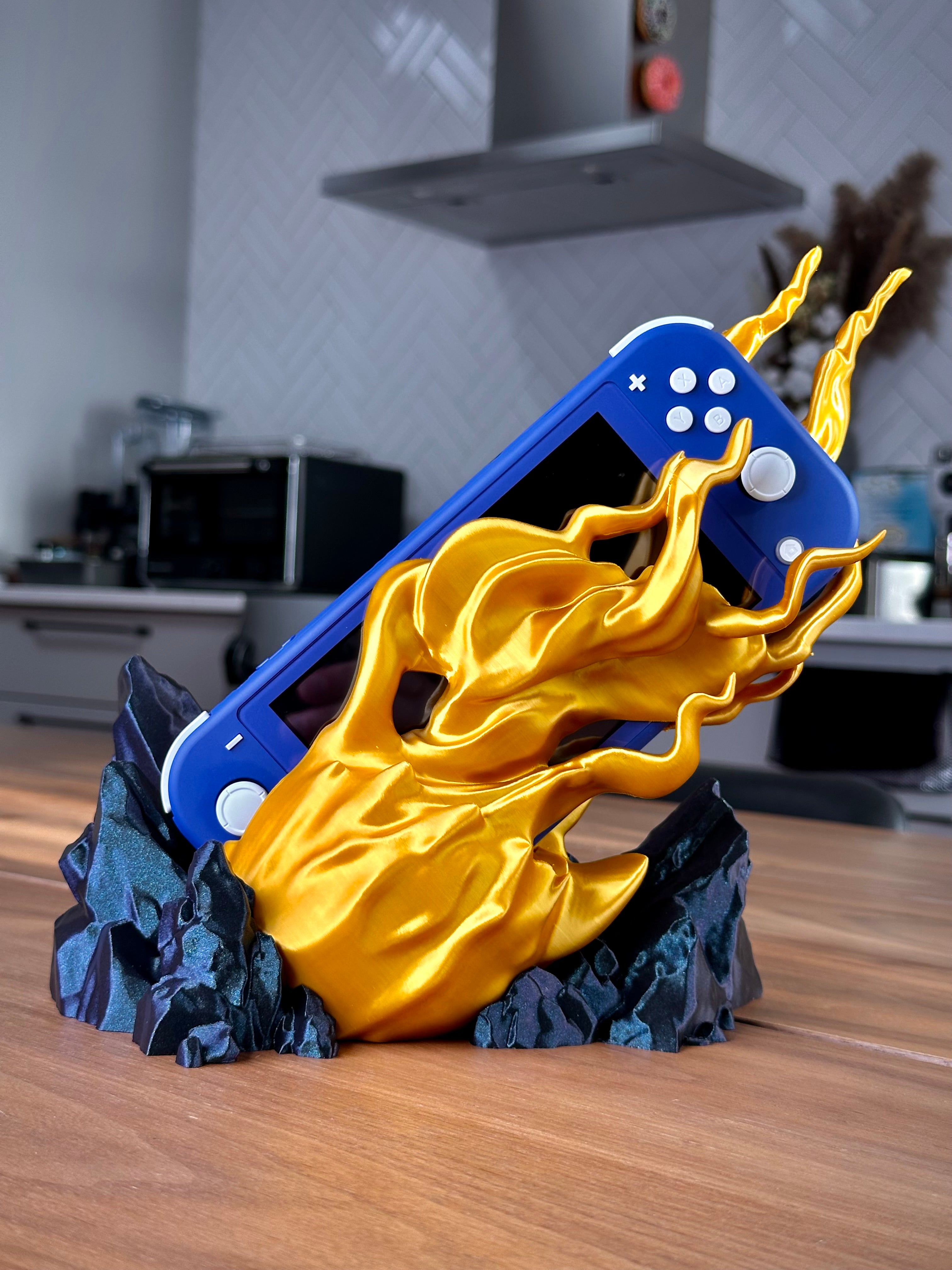 Station de charge Nintendo Switch Lite Design Boule de feu