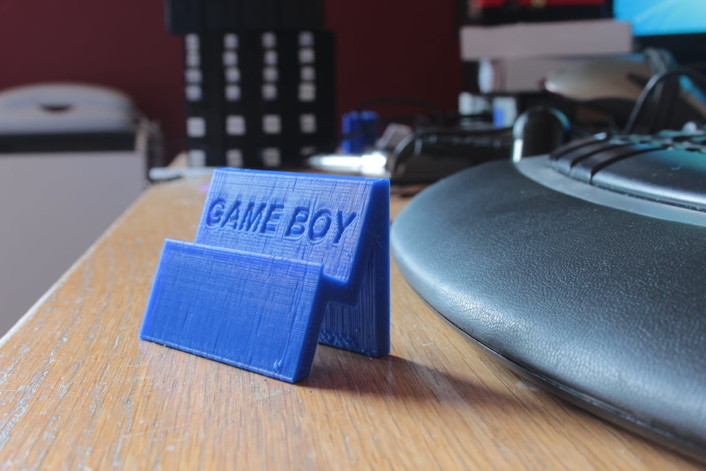 Présentoir pour cartouches de jeu Game Boy