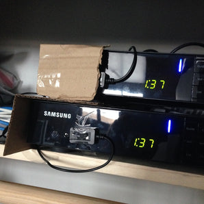 Support isolant pour blaster IR pour télécommande TV