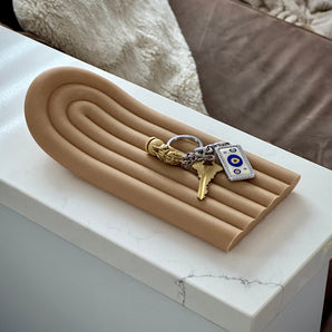 Plateau de rangement Arc-en-ciel pour clés et petits objets
