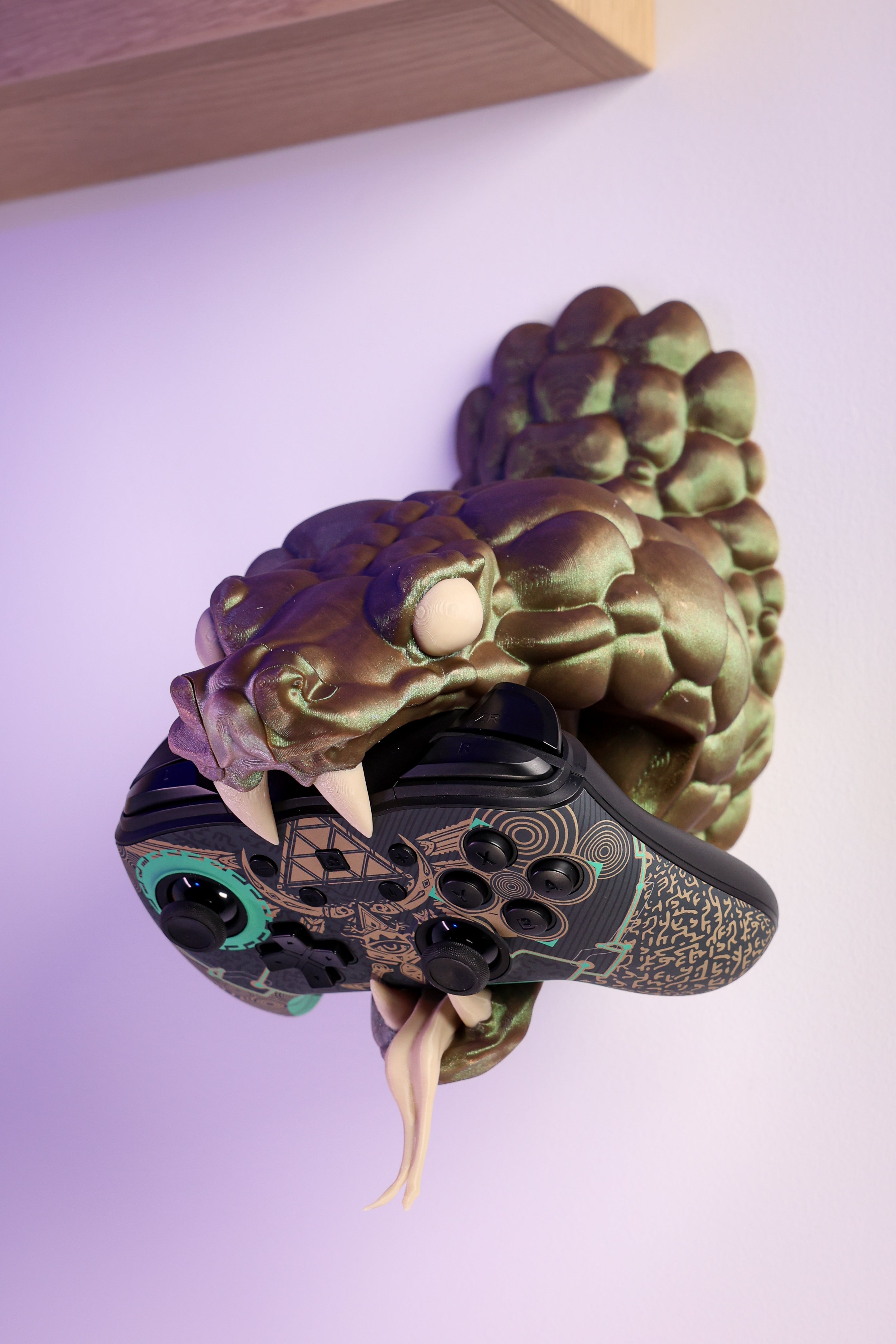 Support mural Serpent pour manette de jeu