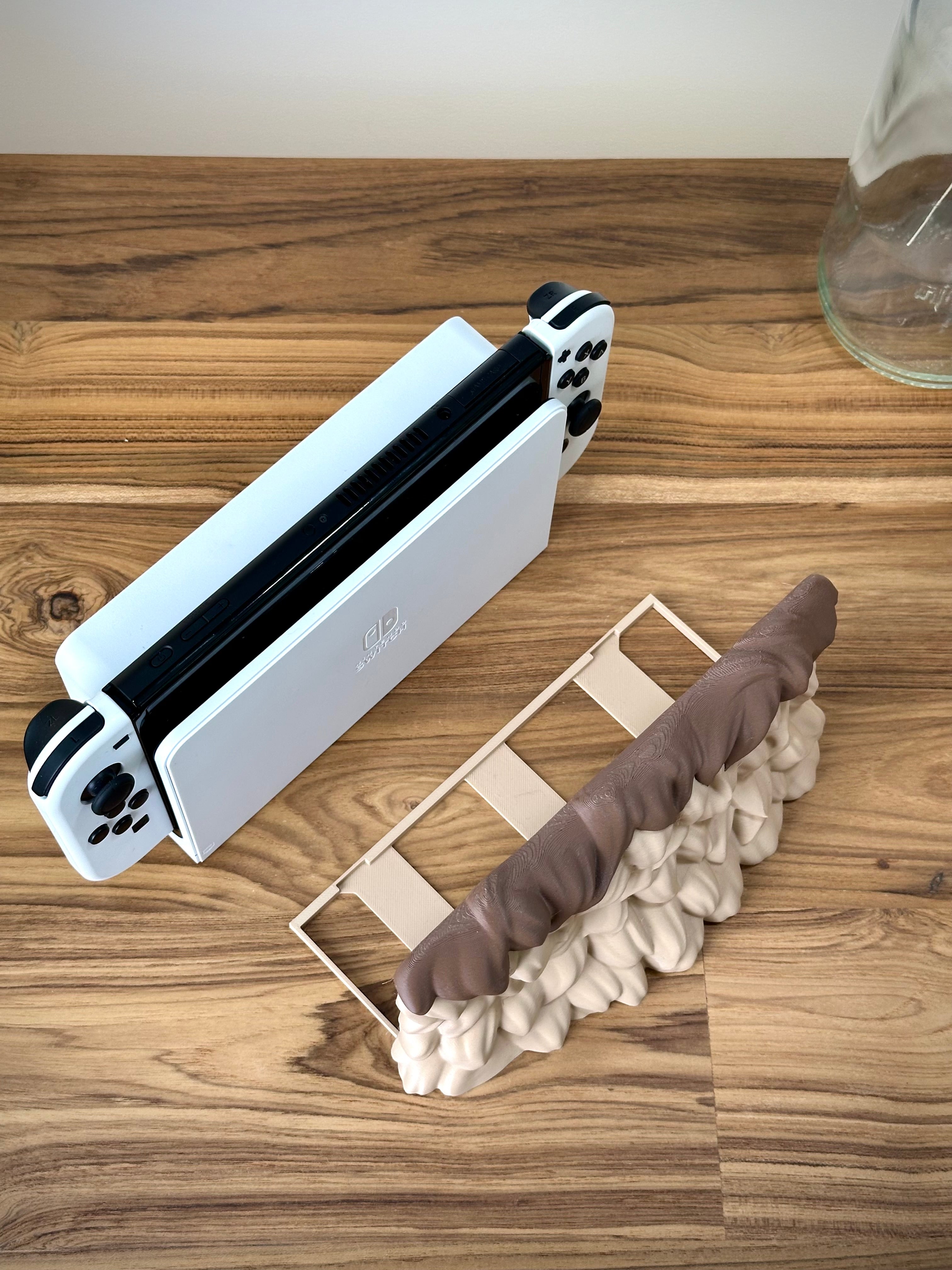 Mignon Dock Fluffy pour Nintendo Switch