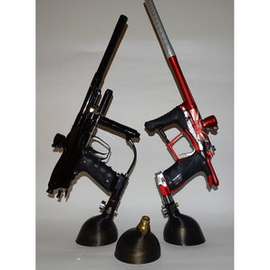 Support d'exposition pour marqueur de paintball avec bouteille d'air