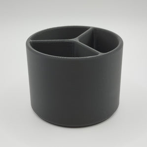 Organisateur de maquillage élégant et porte-pinceaux pratique