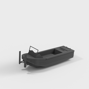 Bateau de patrouille Bundeswehr M-Boat pour tabletop