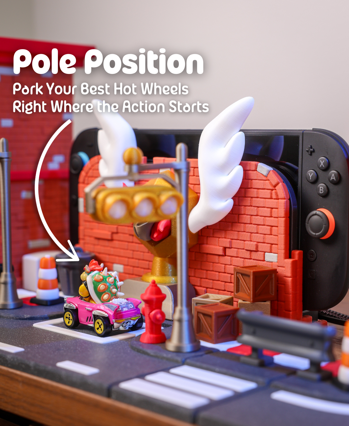 Station d'accueil Podium Pit Stop pour Nintendo Switch 2