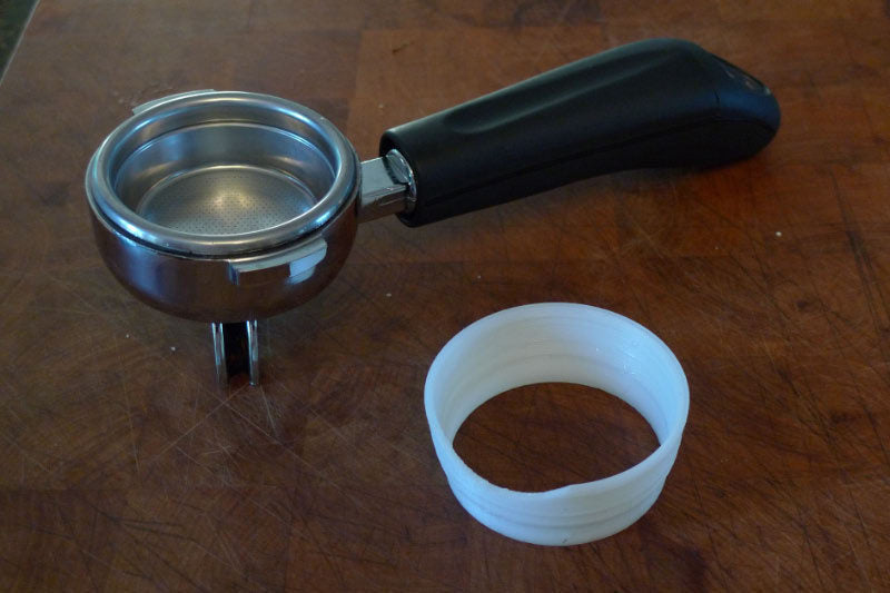 Anneau de portefiltre pour machines à expresso Rancilio Silvia