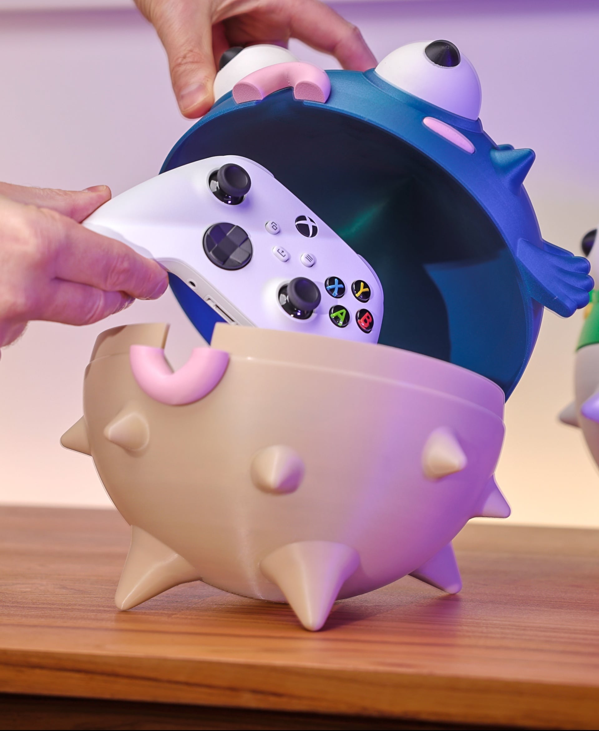 Boîte de rangement Mignon Poisson-globe pour le bureau