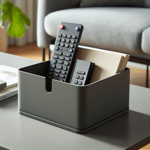Support de télécommande carré moderne pour le salon