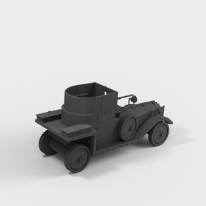 Char d'assaut Rolls-Royce 1924 pour tabletop historique