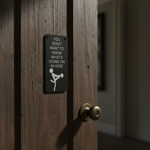 Panneau amusant "Ne pas déranger" pour la porte de la chambre