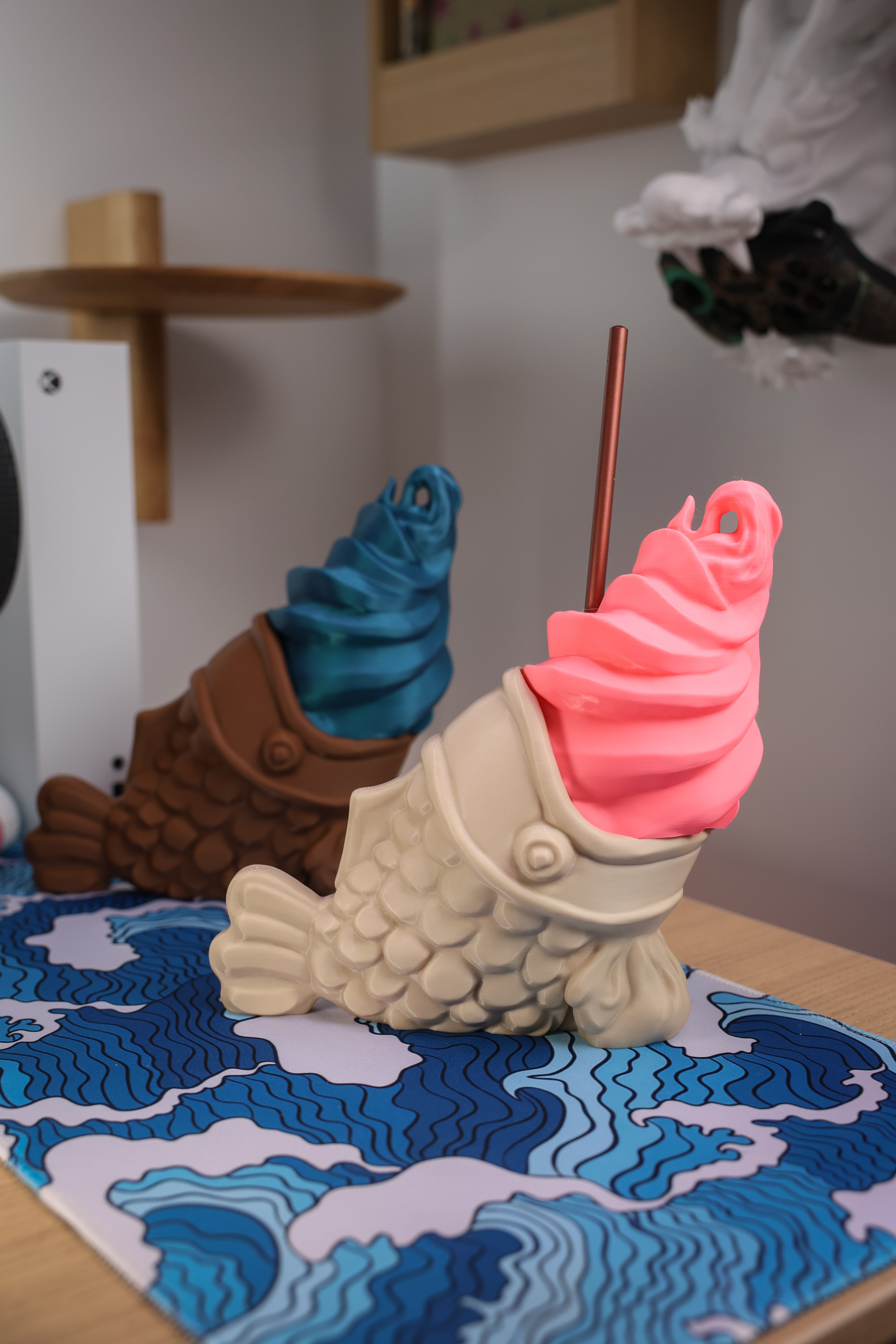 Support à glace Taiyaki pour organisation de bureau
