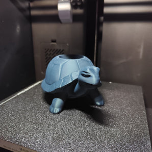 Petit pot de fleurs décoratif en forme de tortue pour intérieur