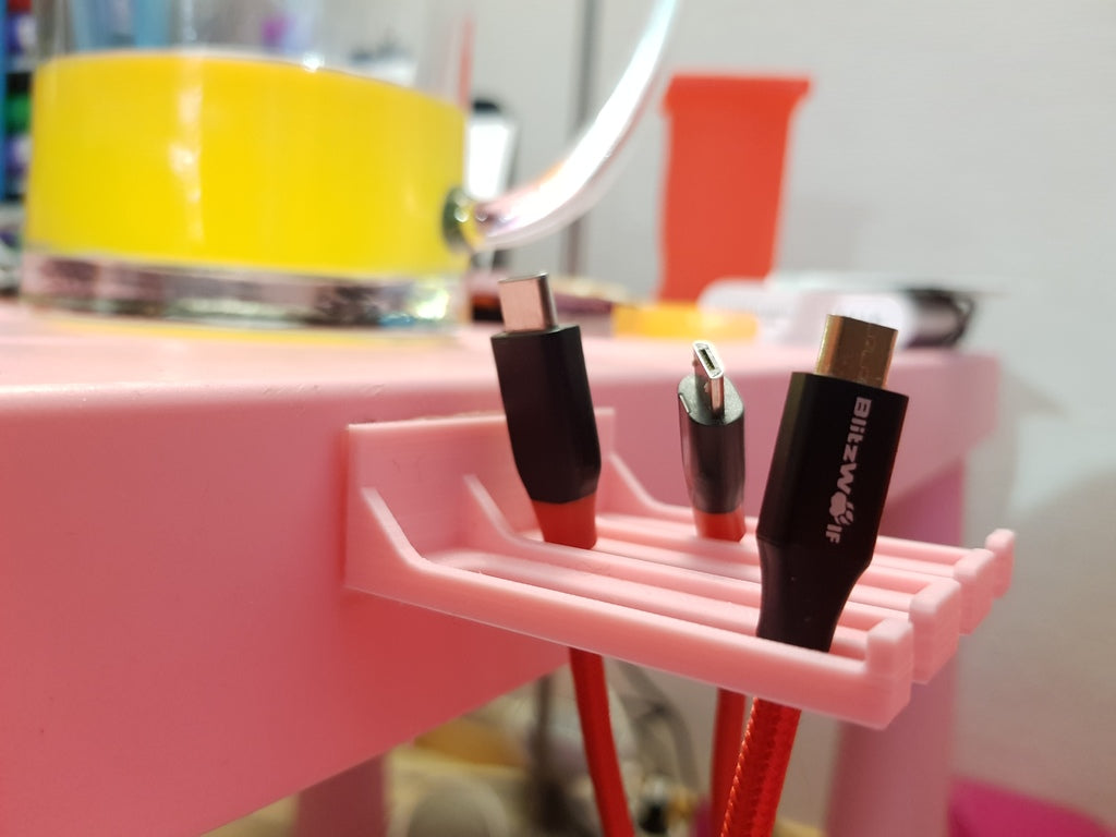 Supports de câble à 3 pôles pour câbles USB