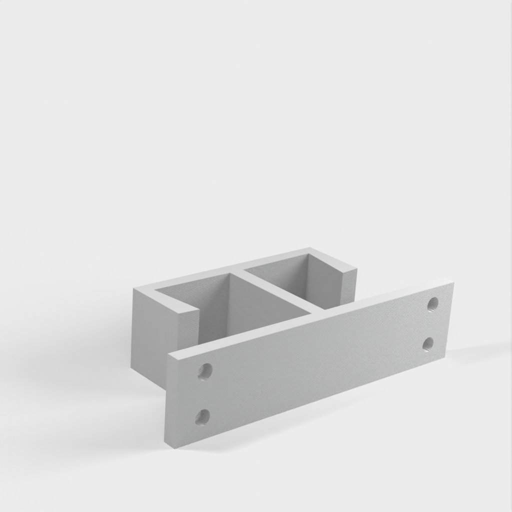 Support de câble double pour table / Support de câble sous la table pour bureau IKEA