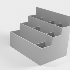 Organisateur de bureau à 9 compartiments pour l'organisation du bureau