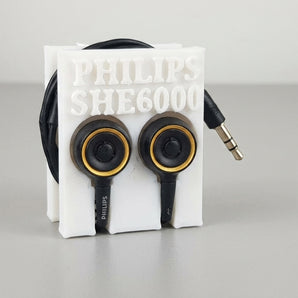 Contrôle des câbles pour les écouteurs Philips SHE6000