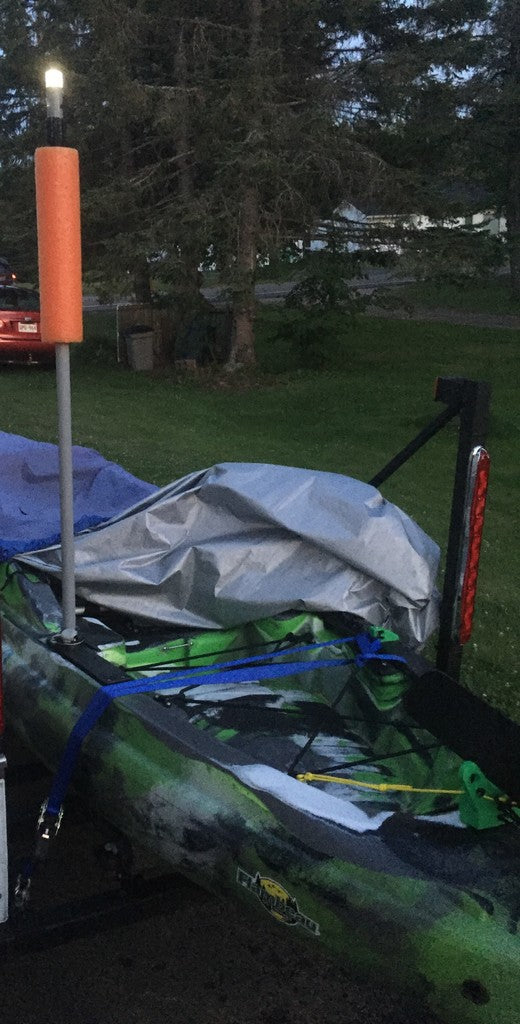 Adaptateur de feu arrière de kayak Shoreline Marine pour PVC EMT 3/4'