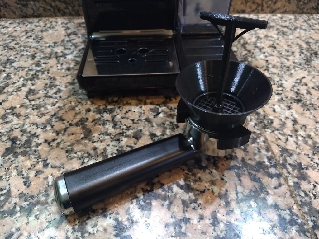 Entonnoir de Portafiltre Espresso avec Fonction de Distribution