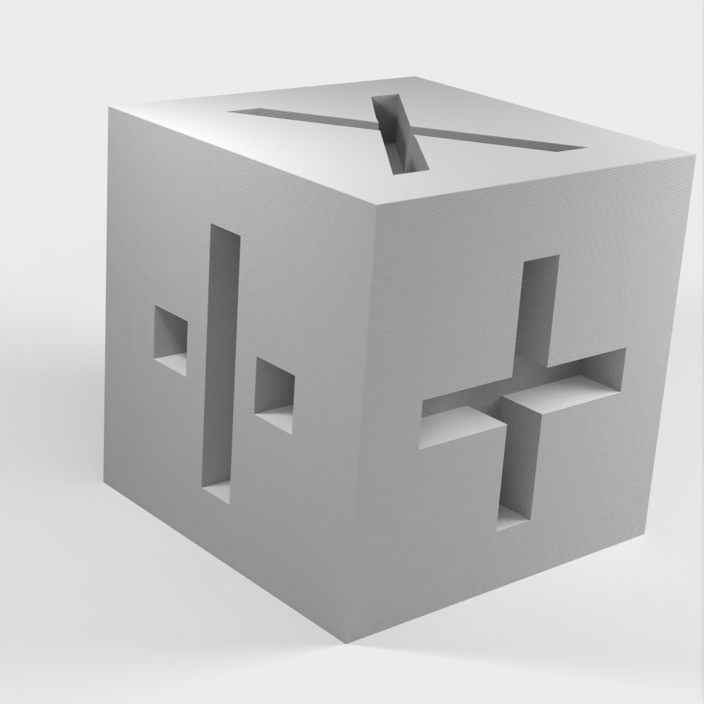 Cube éducatif de mathématiques pour les enfants