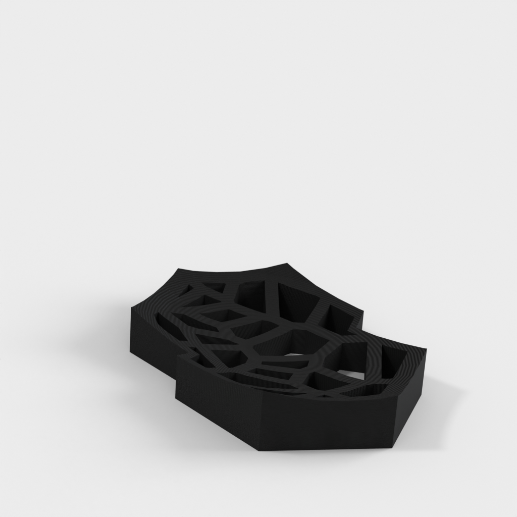 Porte-savon Voronoi conçu à Tinkercad