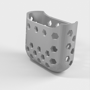 Airpods v2 Hexagon Case avec et sans plaque d'identification