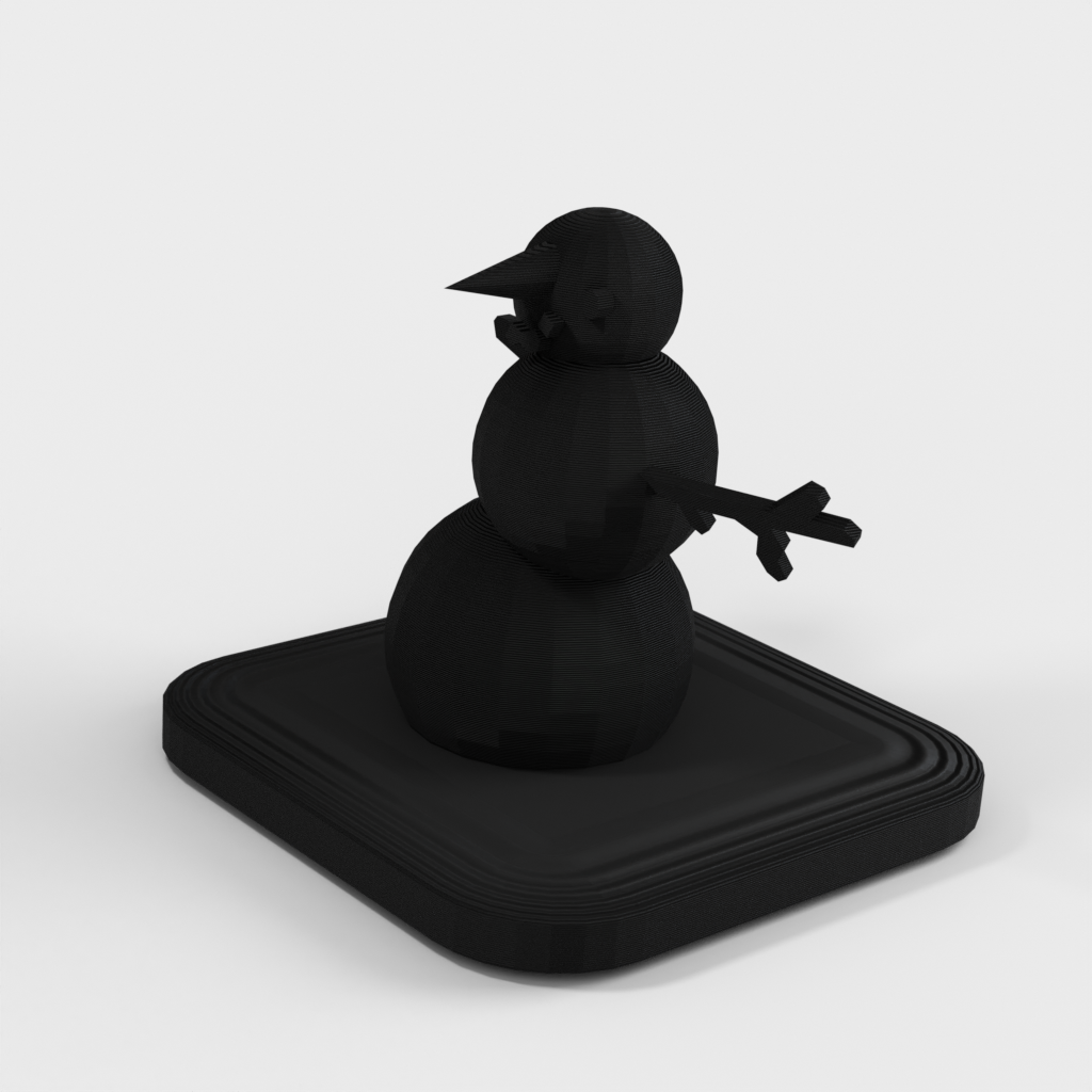 Phoebe Snow Bonhomme de neige modèle 3D