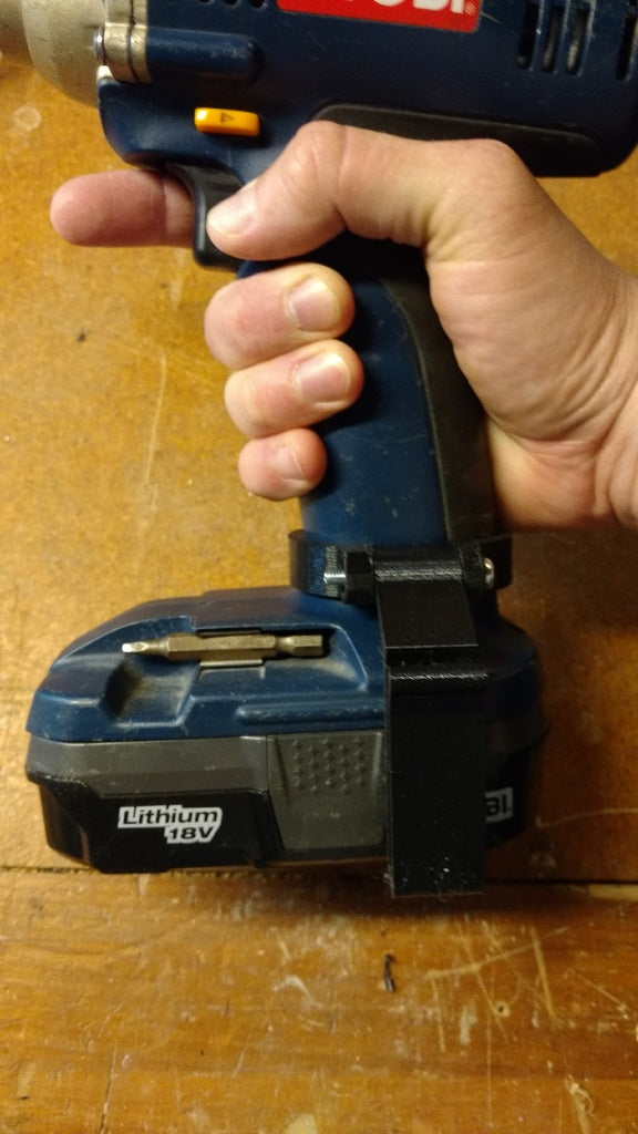Clip de ceinture pratique pour outils sans fil avec options de personnalisation