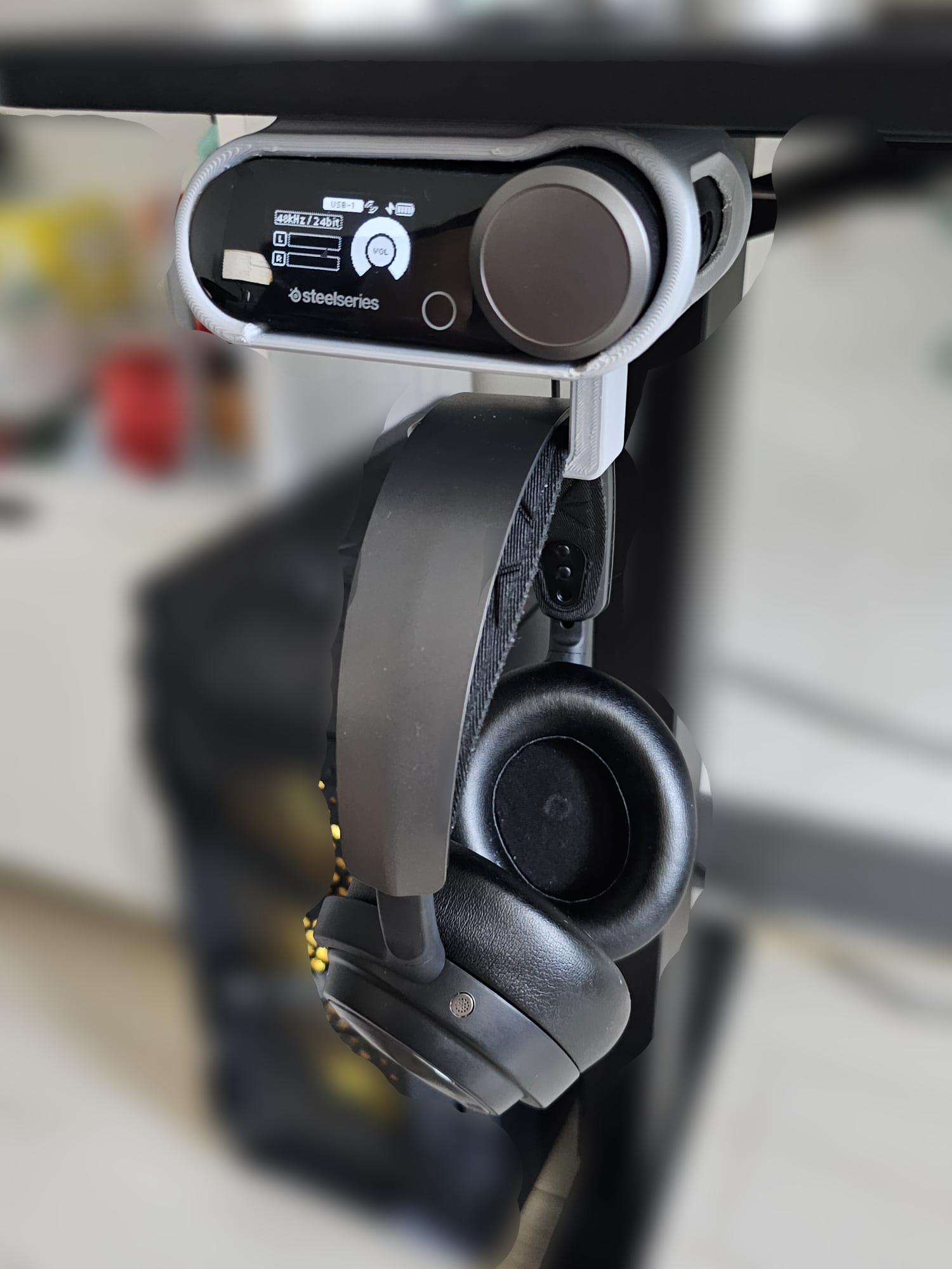 Support pour casque Arctis Nova Pro pour montage sous table