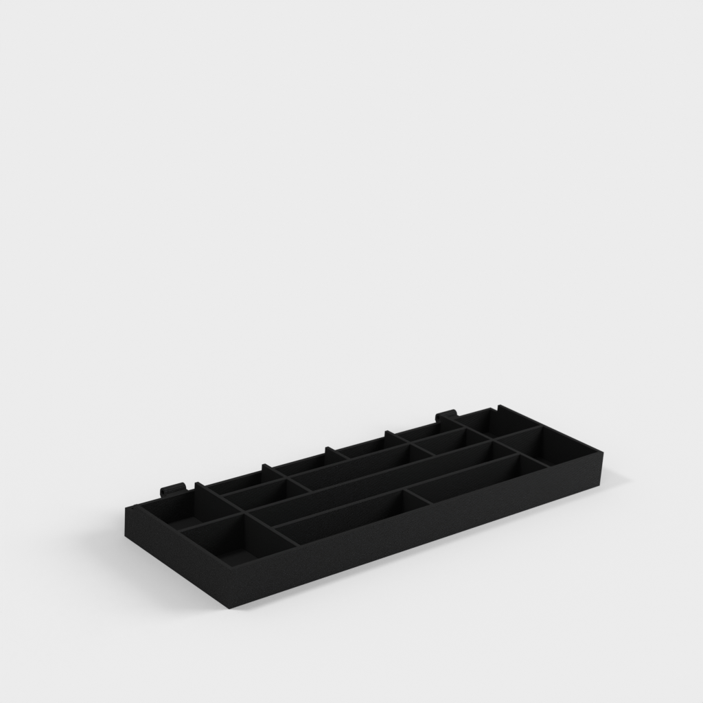 Mini boîte à vis avec couvercle (type charnière) pour projets Arduino