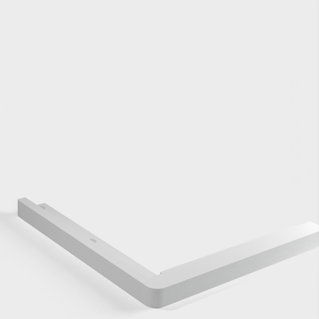 Support mural asymétrique pour iPad avec fonction de charge et support amovible